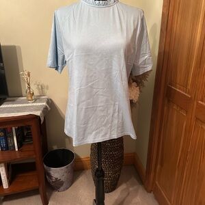 Ann Taylor Light Blue Women's Top